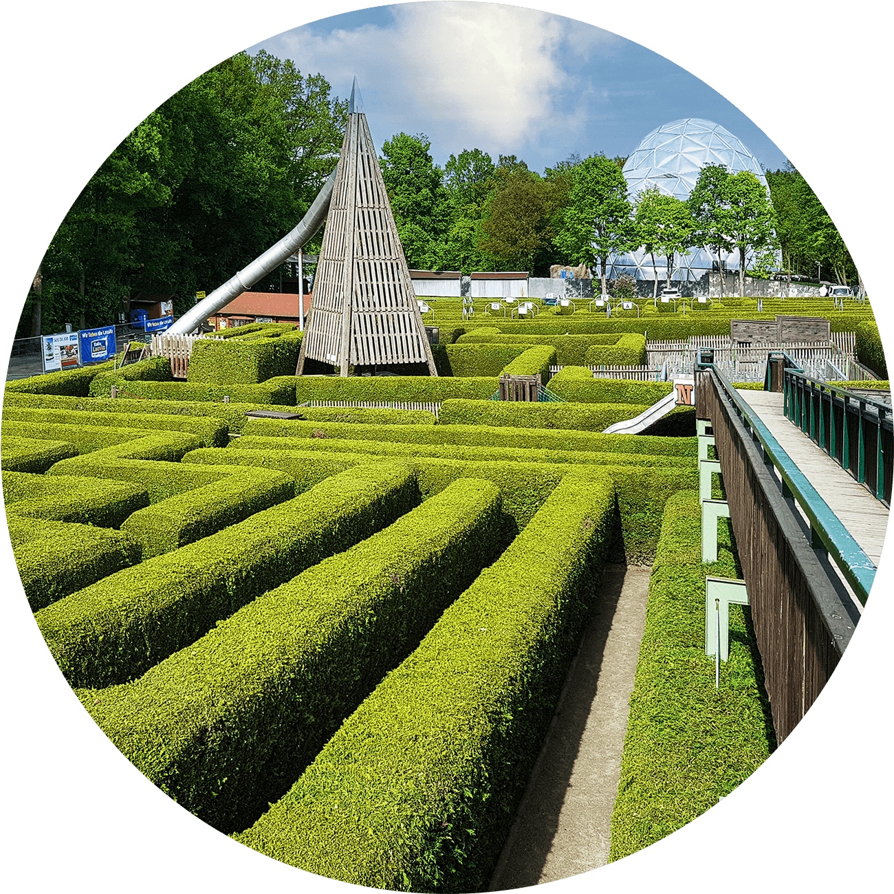 Kleinwelka Park Miniatur Hedge Maze